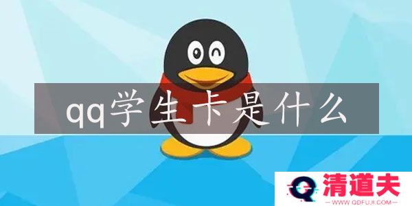 qq学生卡是什么 有什么用