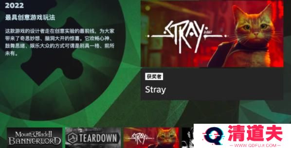 Steam2022年度大奖名单