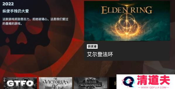 Steam2022年度大奖名单