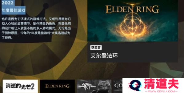 Steam2022年度大奖名单