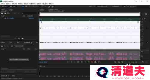 Adobe Audition cs6怎么自适应降噪